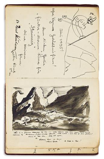 ROCKWELL KENT (1882-1971) Sketches aboard the Hans Egede.